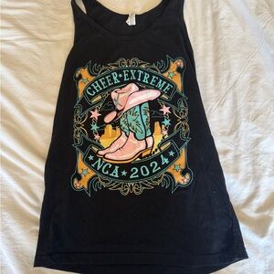 Black cheer extreme Nca 2024 tank top